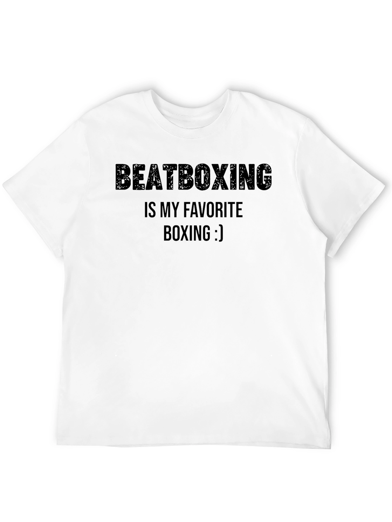 Beatboxing Fan T-Shirt - Funny Boxing Pun Tee