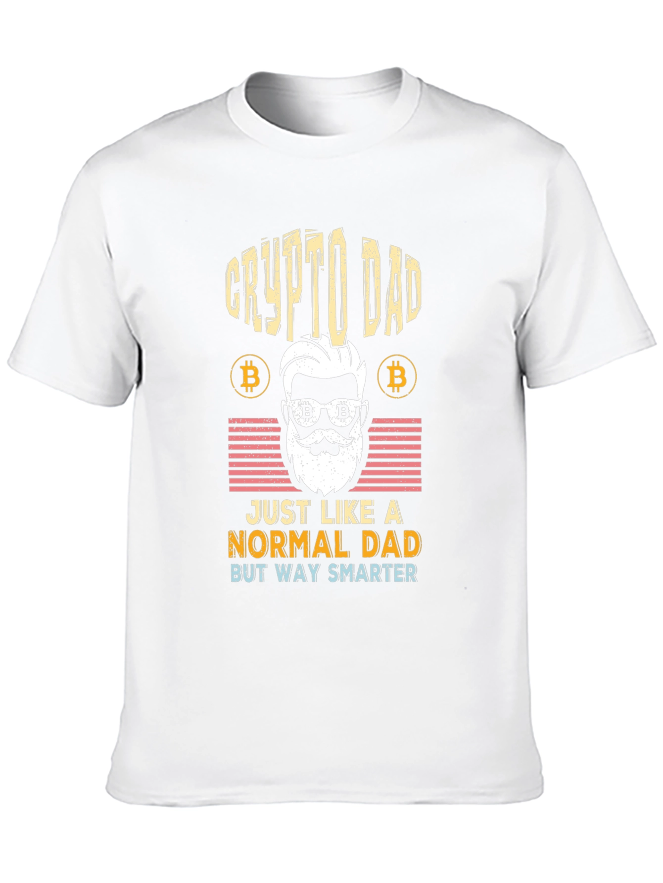 Crypto Dad Graphic T-Shirt - Way Smarter Tee