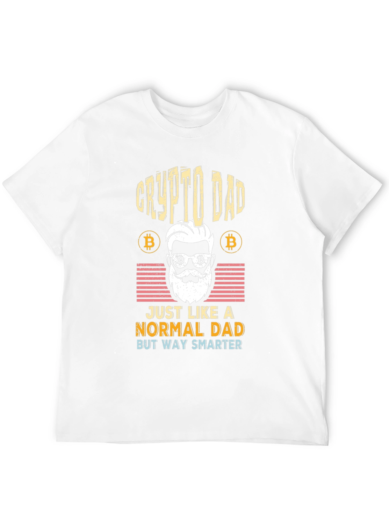 Crypto Dad Graphic T-Shirt - Way Smarter Tee