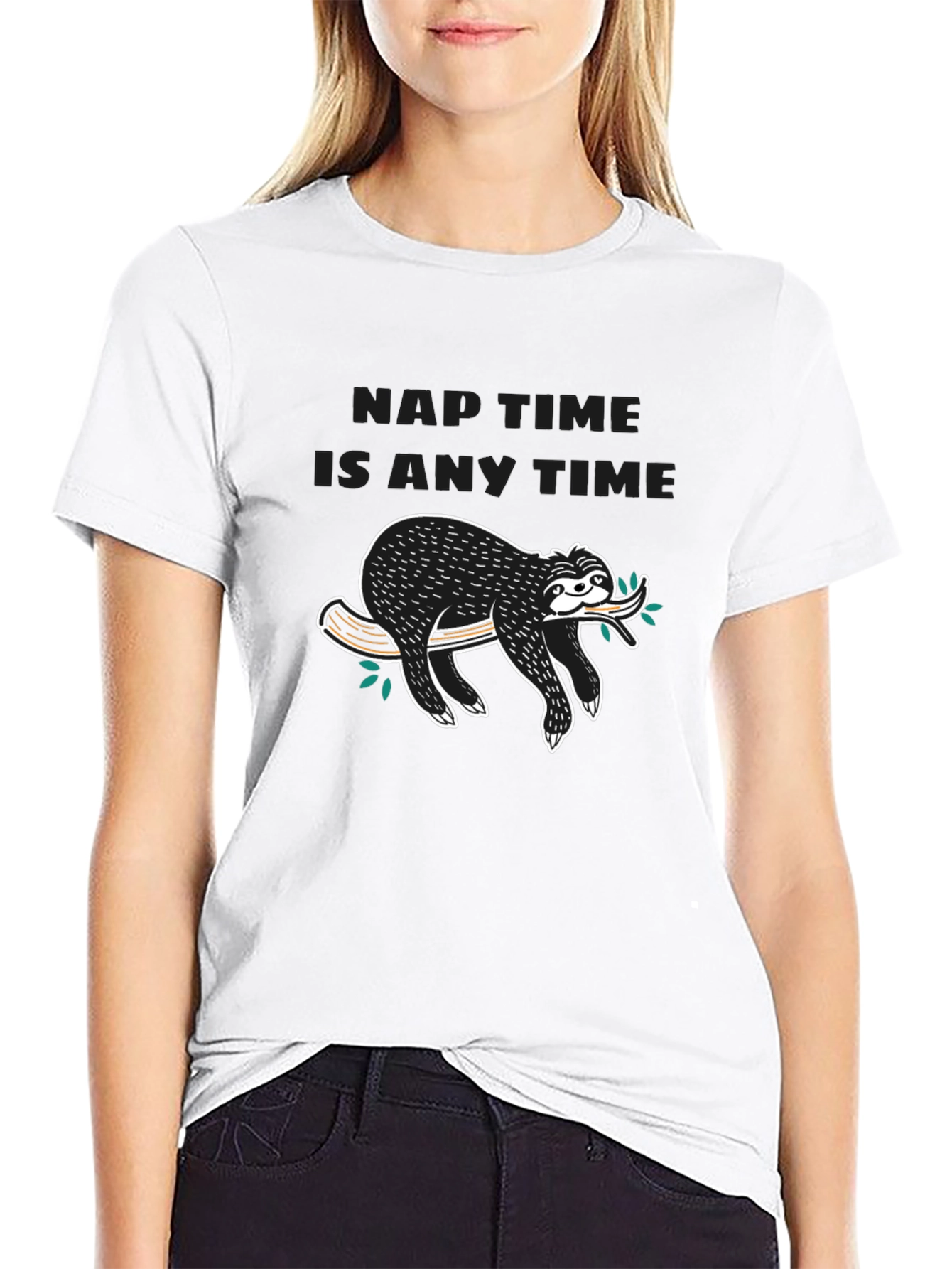 Nap Time Sloth T-Shirt