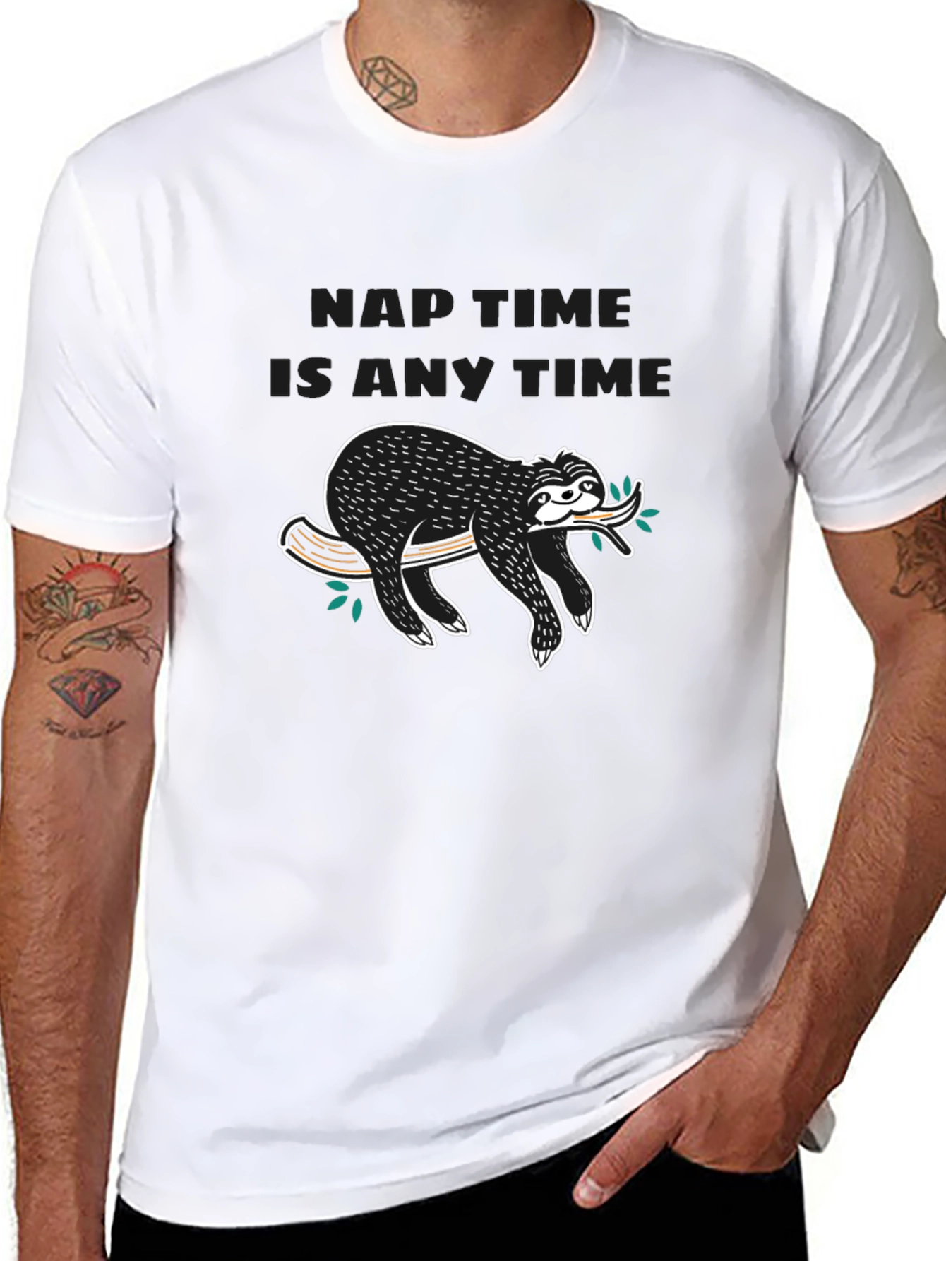 Nap Time Sloth T-Shirt