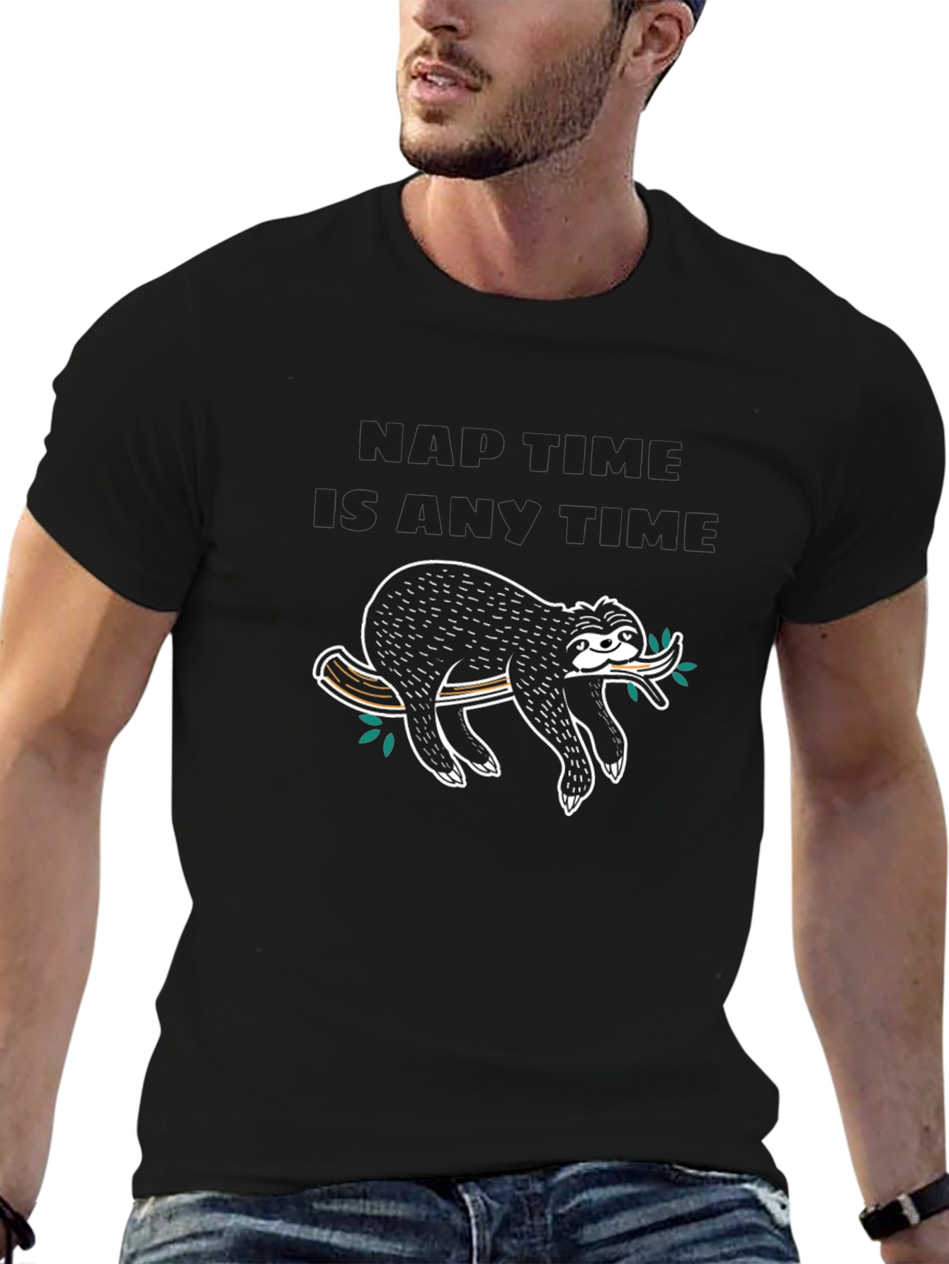 Nap Time Sloth T-Shirt