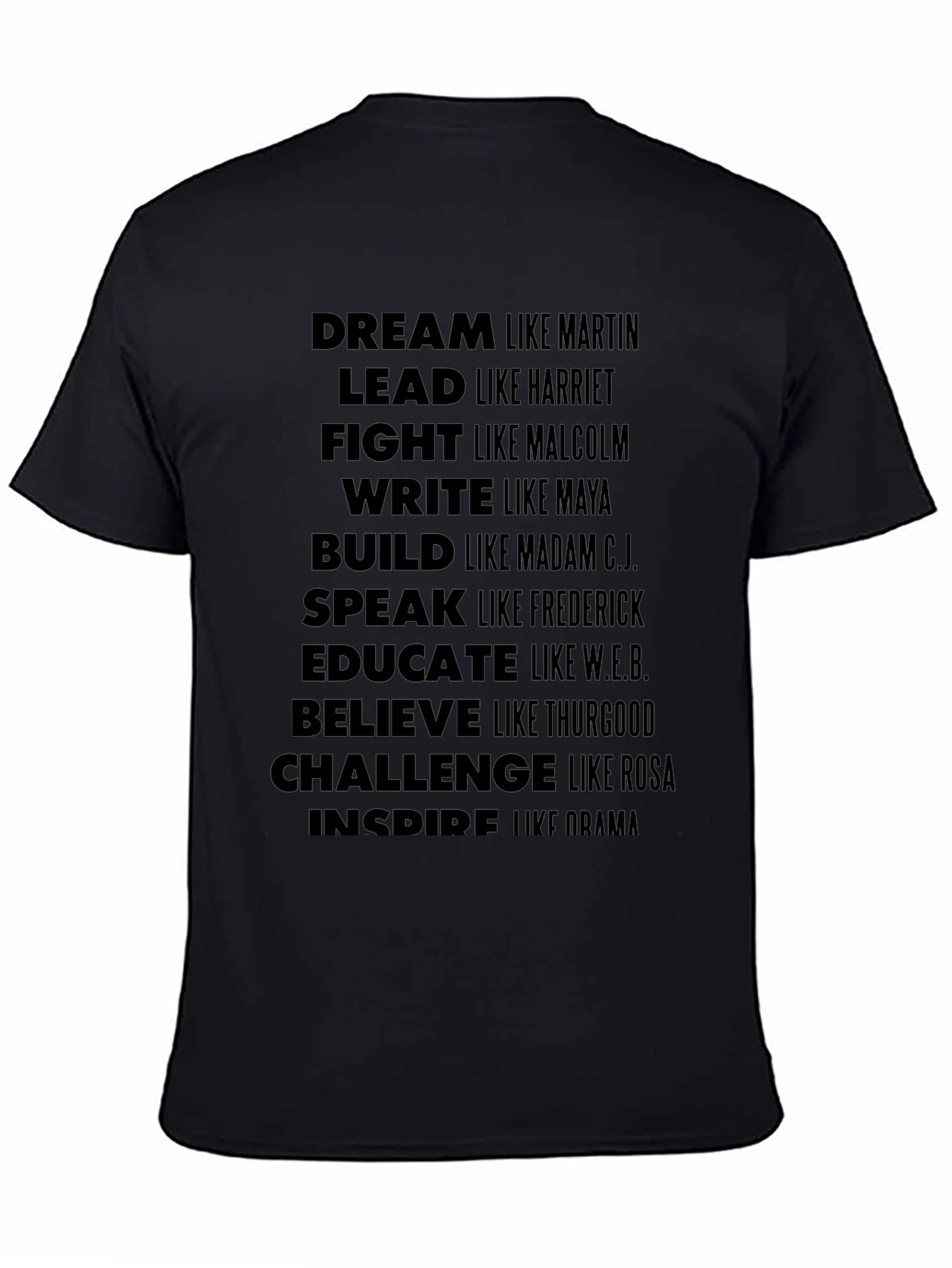 Inspirational Black History T-Shirt