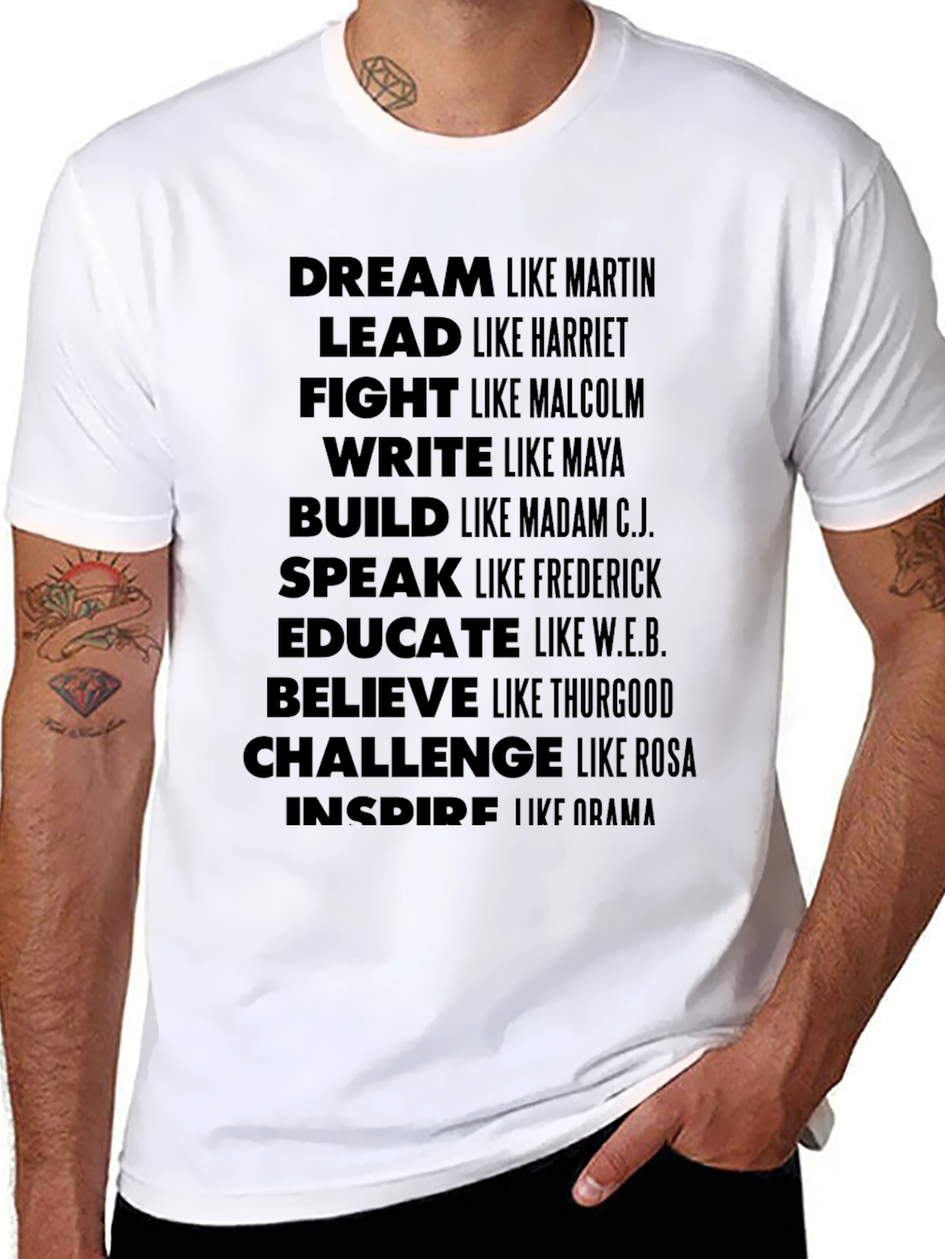 Inspirational Black History T-Shirt