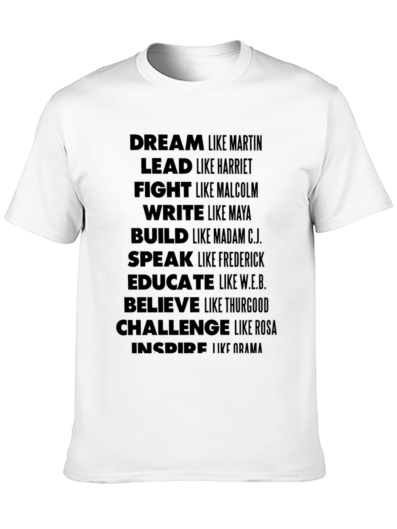 Inspirational Black History T-Shirt