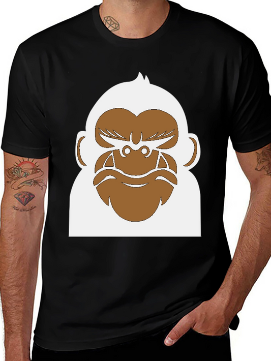 Cool Gorilla Graphic T-Shirt - Black