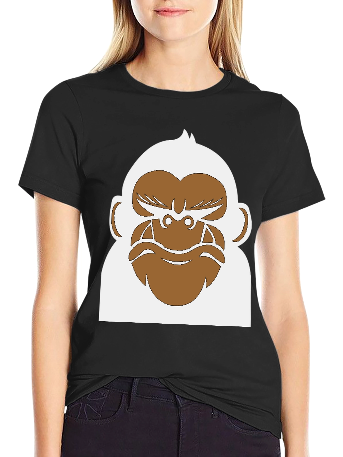 Cool Gorilla Graphic T-Shirt - Black