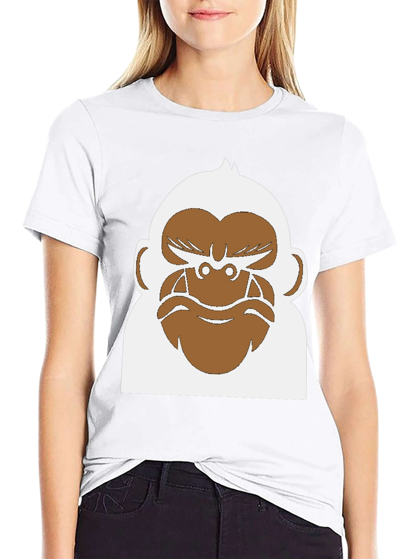 Cool Gorilla Graphic T-Shirt - Black
