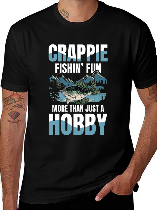 Crappie Fishing Fun Hobby T-Shirt
