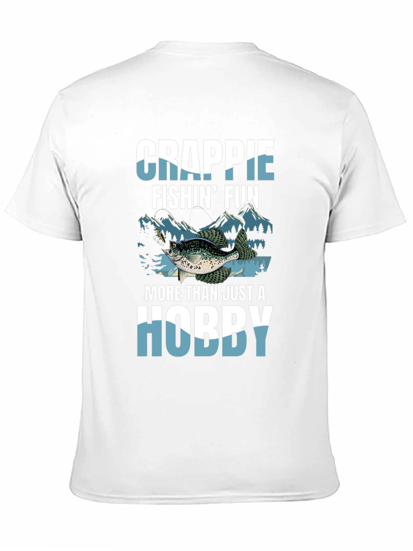 Crappie Fishing Fun Hobby T-Shirt