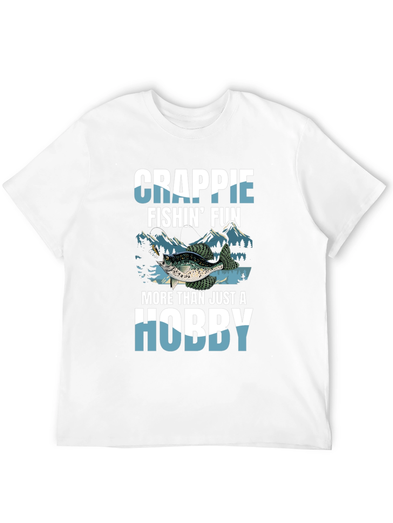 Crappie Fishing Fun Hobby T-Shirt