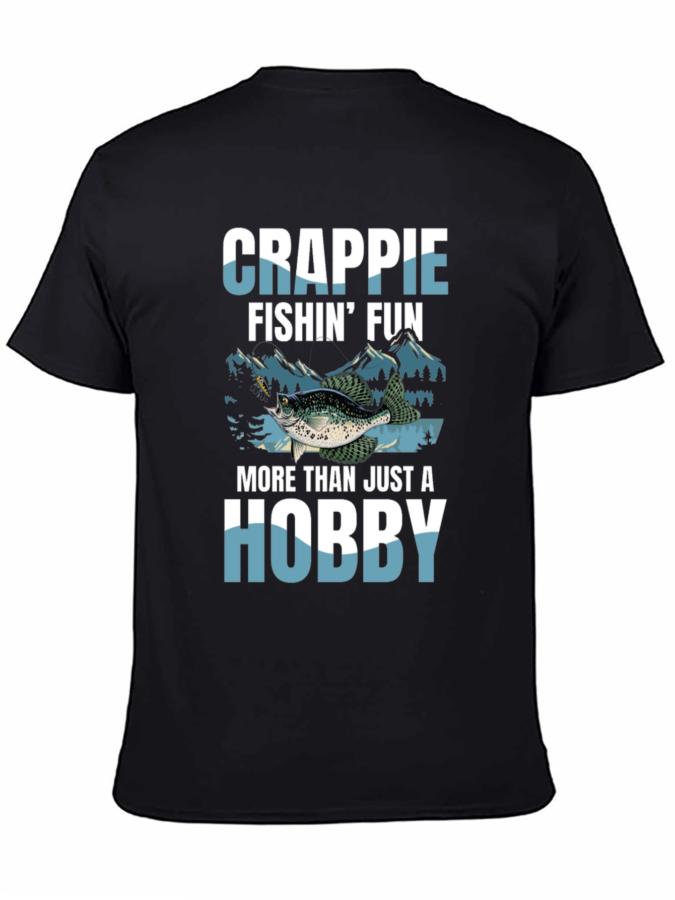 Crappie Fishing Fun Hobby T-Shirt