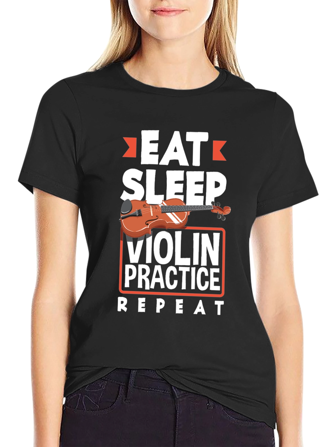 Eat Sleep Violin Practice T-Shirt