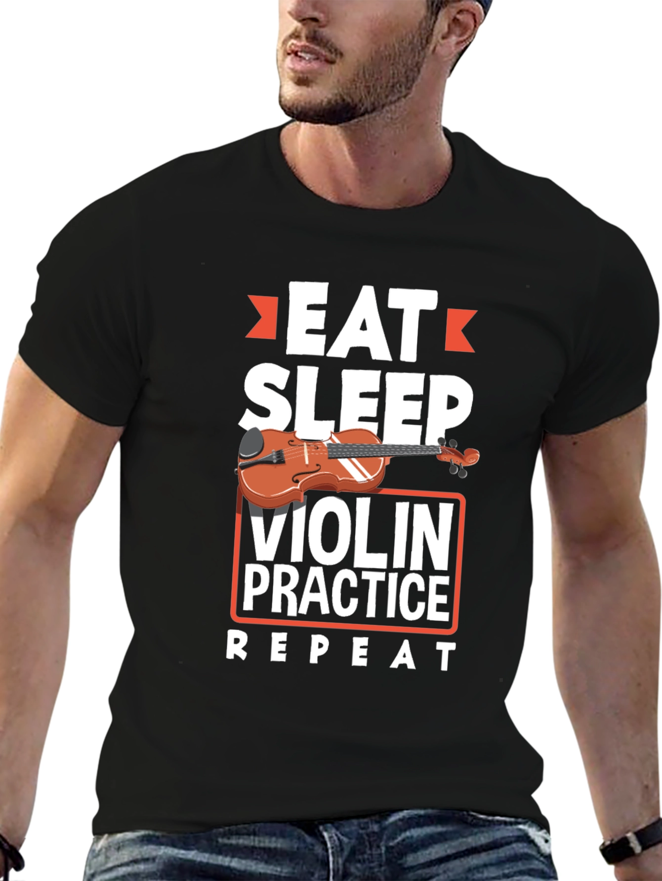 Eat Sleep Violin Practice T-Shirt