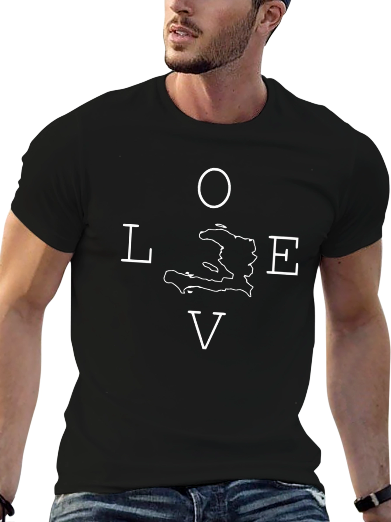 Haiti Love T-Shirt - Island Pride Design