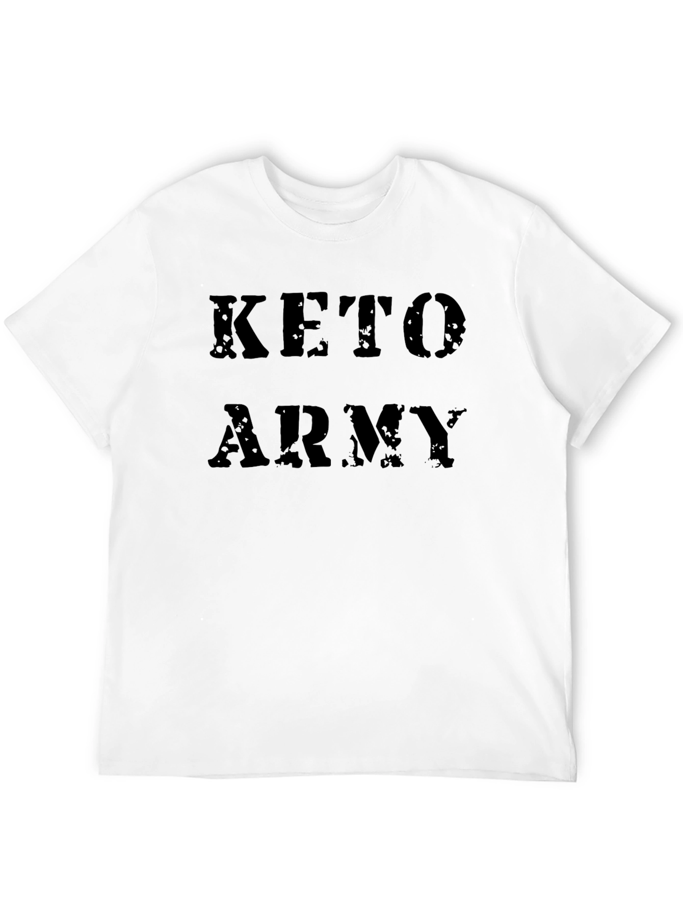 Keto Army Black T-Shirt