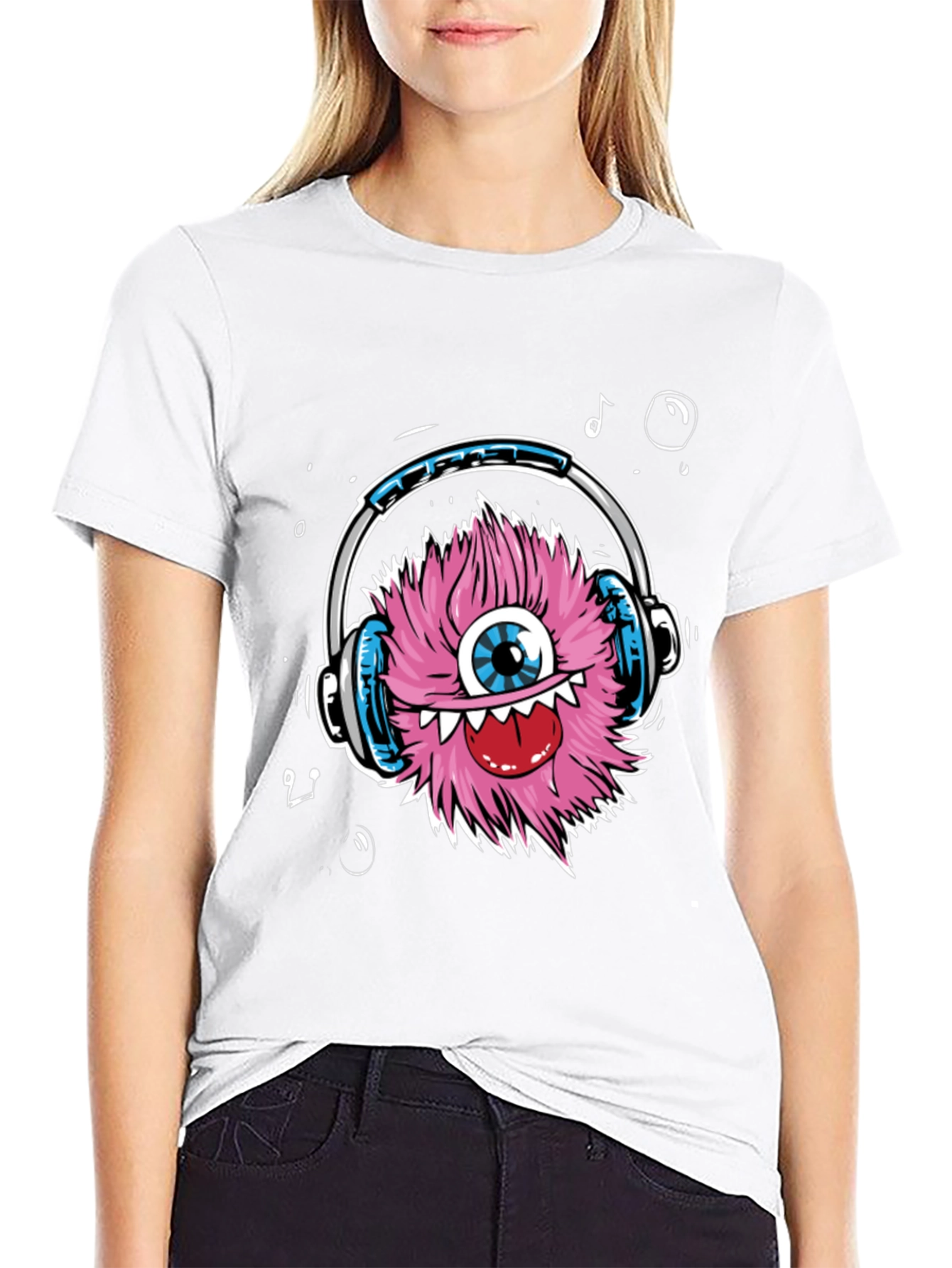 Monster DJ Graphic Tee - Cool Black T-Shirt