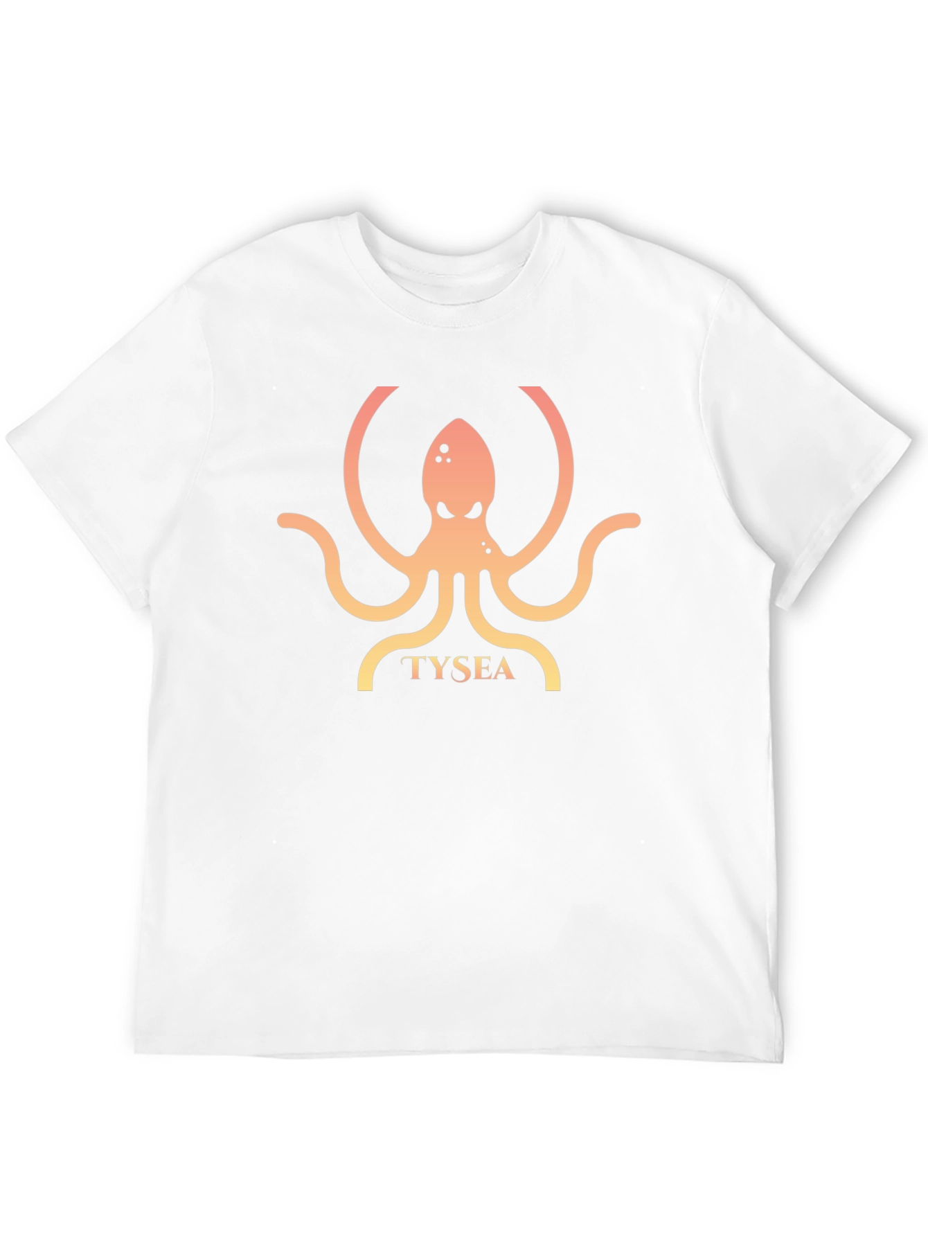 TYSEA Octopus Graphic T-Shirt - Stylish Black Tee