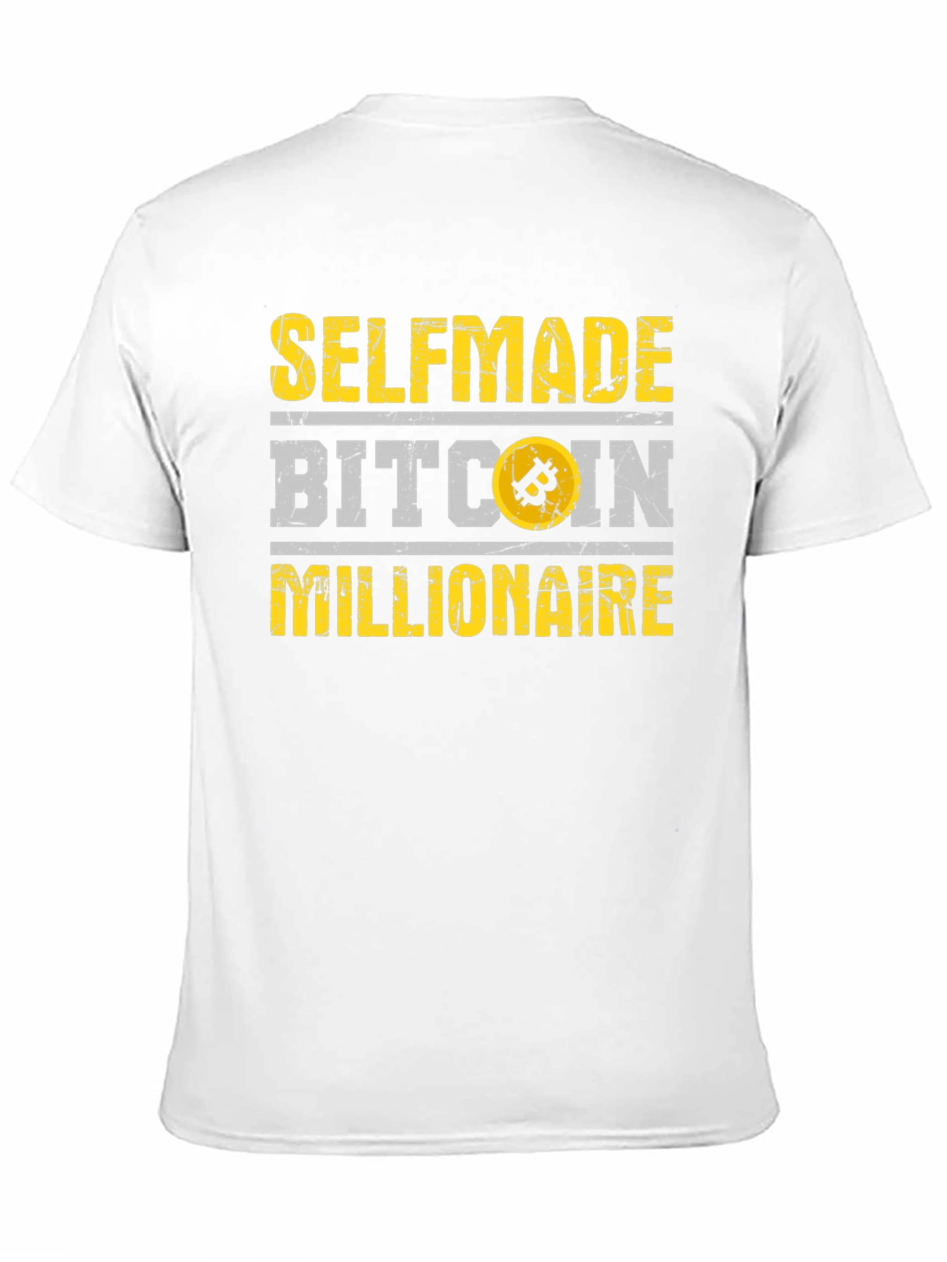 Selfmade Bitcoin Millionaire T-Shirt