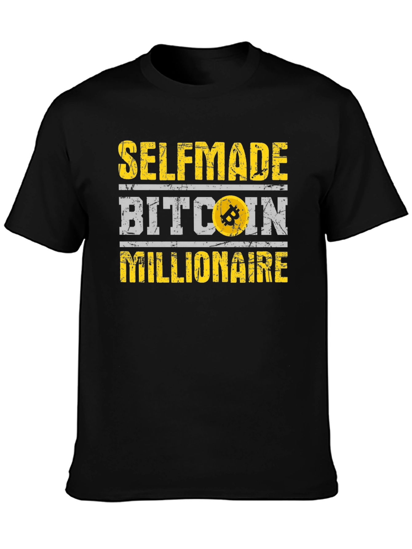 Selfmade Bitcoin Millionaire T-Shirt