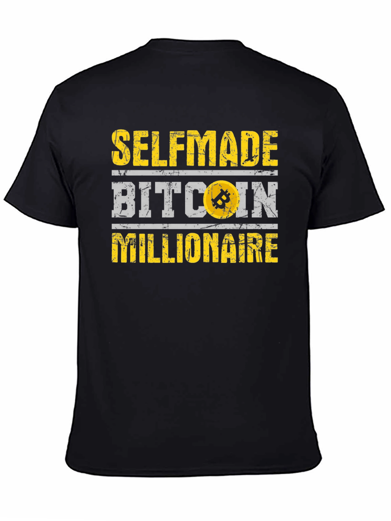 Selfmade Bitcoin Millionaire T-Shirt