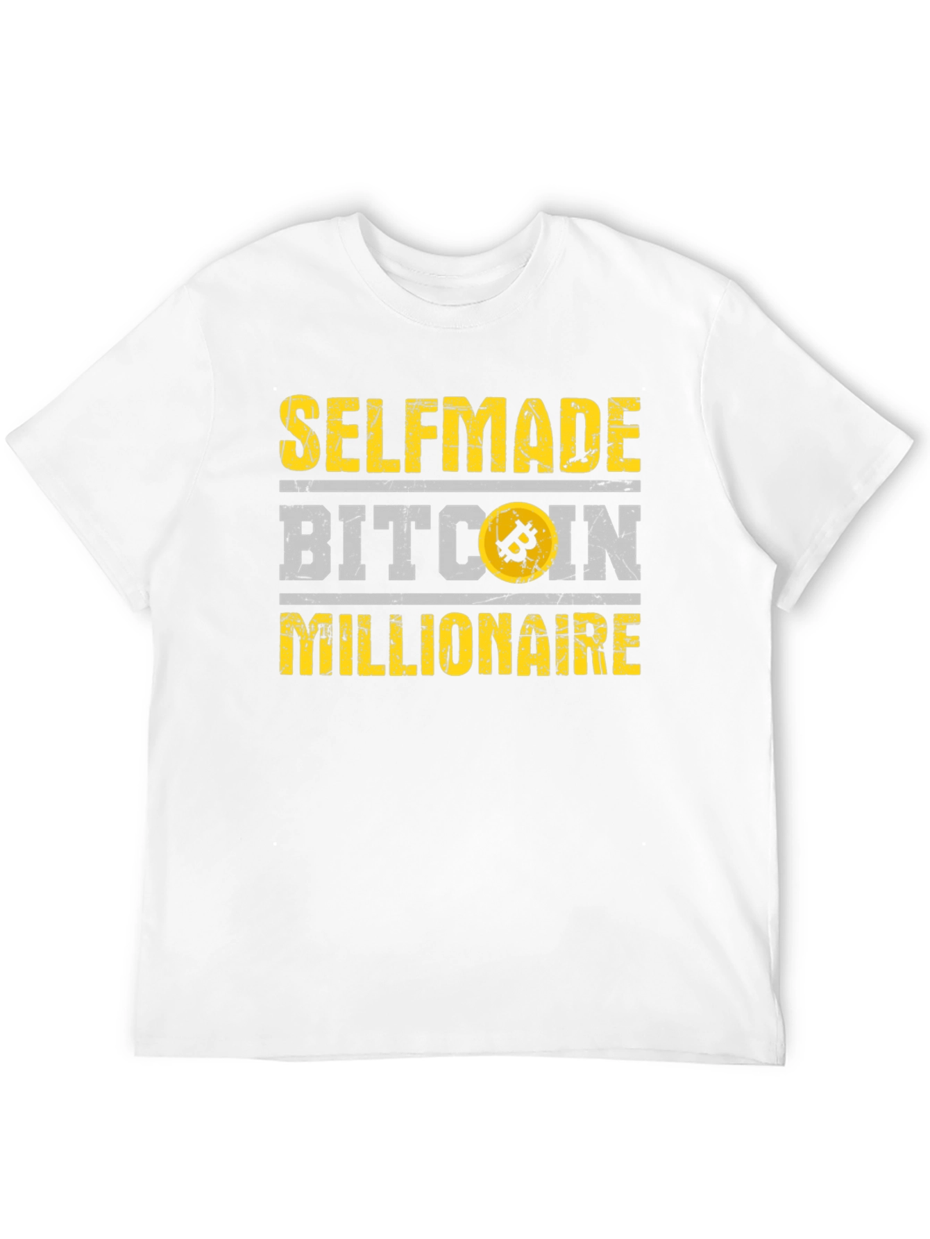 Selfmade Bitcoin Millionaire T-Shirt