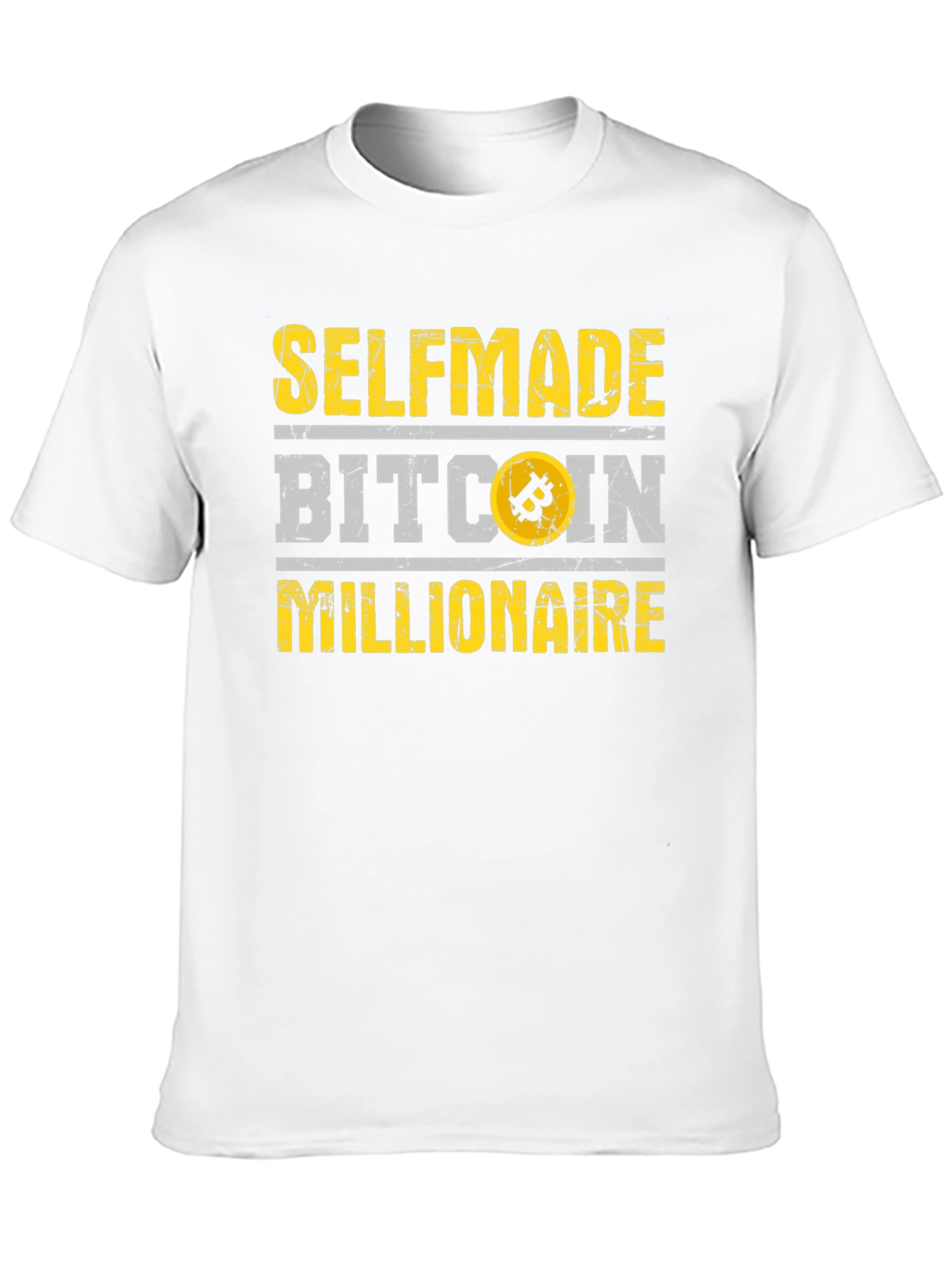 Selfmade Bitcoin Millionaire T-Shirt
