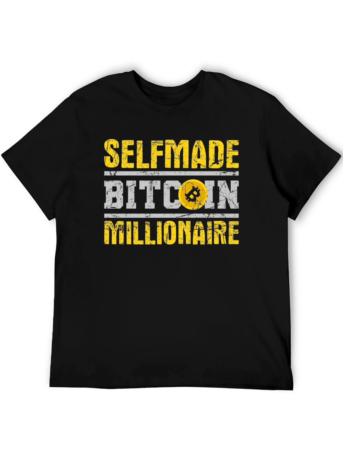 Selfmade Bitcoin Millionaire T-Shirt
