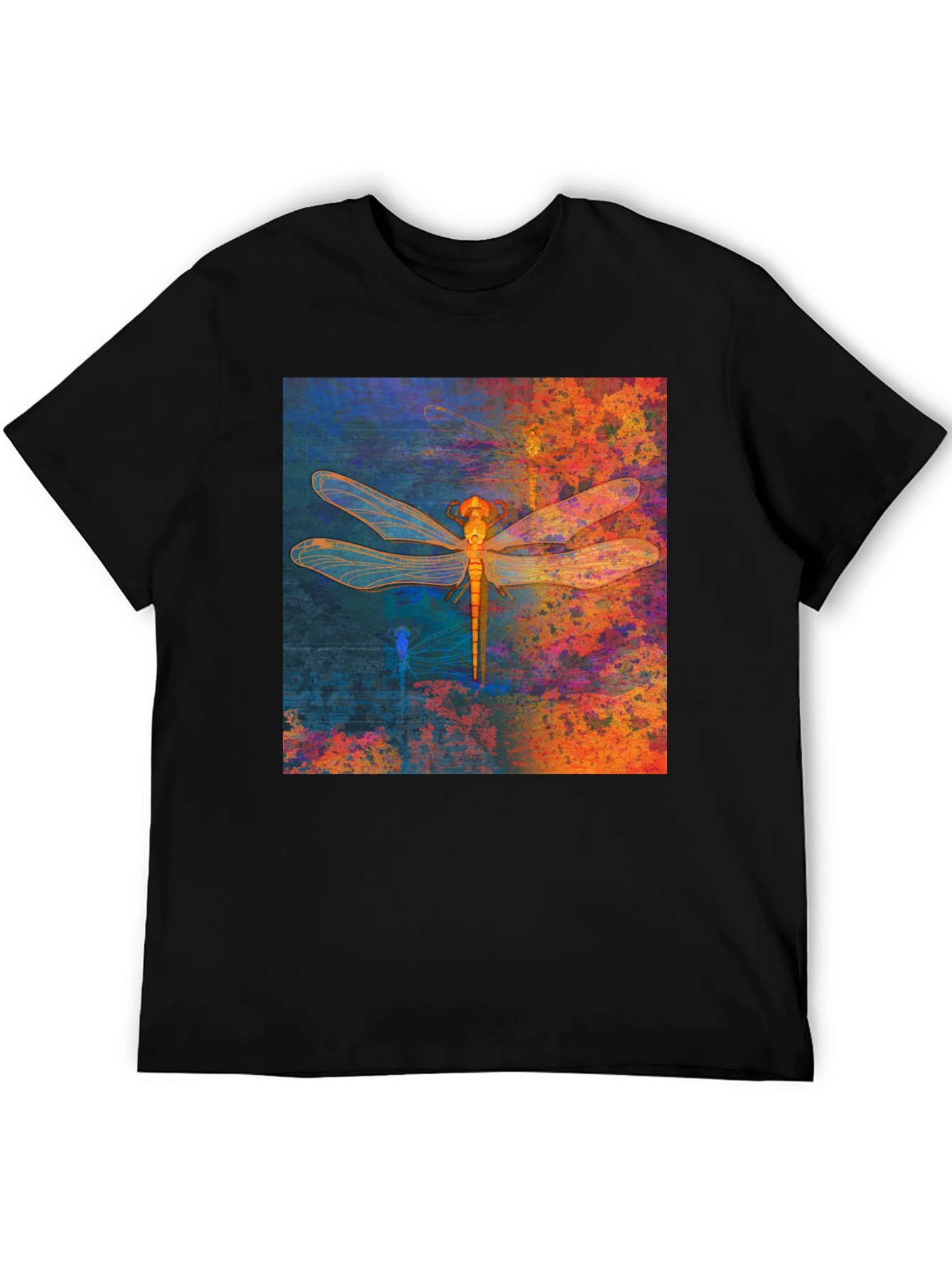 Dragonfly Graphic Tee - Unique Artistic Print