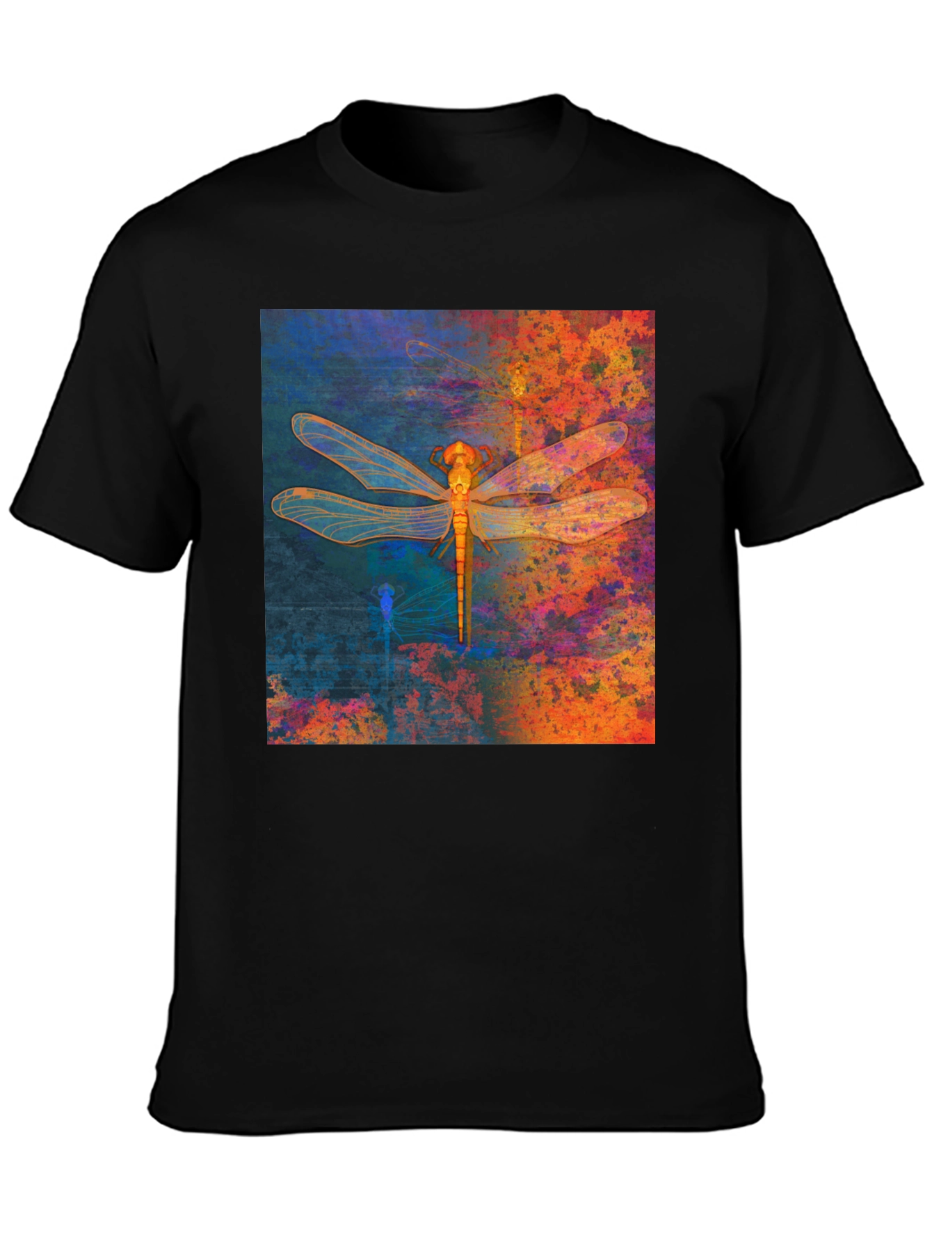 Dragonfly Graphic Tee - Unique Artistic Print