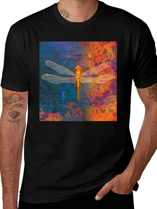 Dragonfly Graphic Tee - Unique Artistic Print