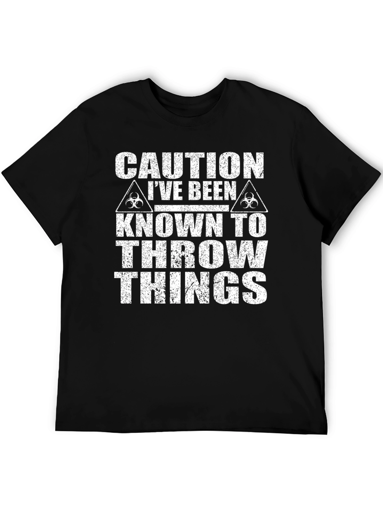 Caution I Throw Things T-Shirt