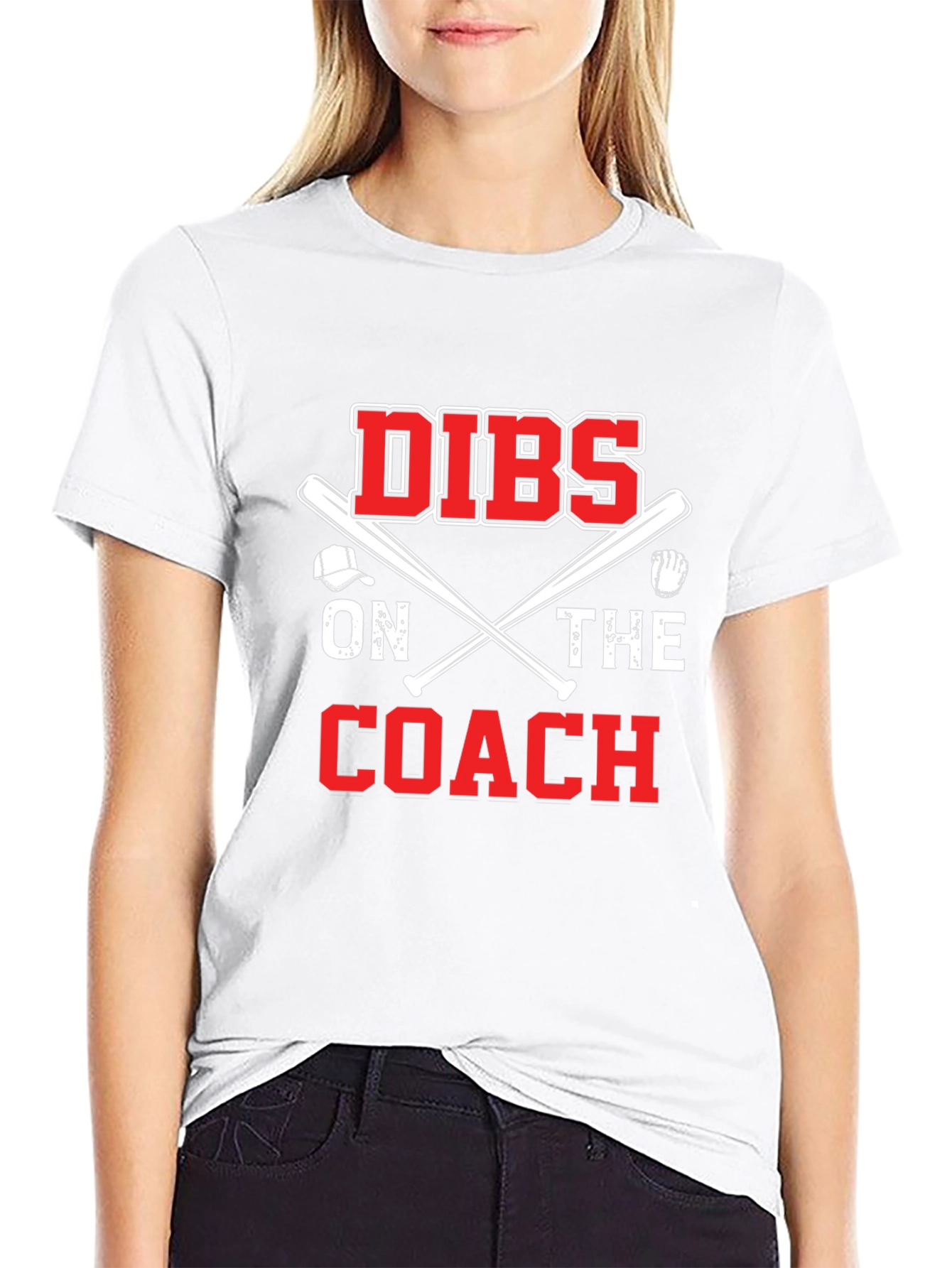 Dibs on the Coach T-Shirt - Baseball Tee