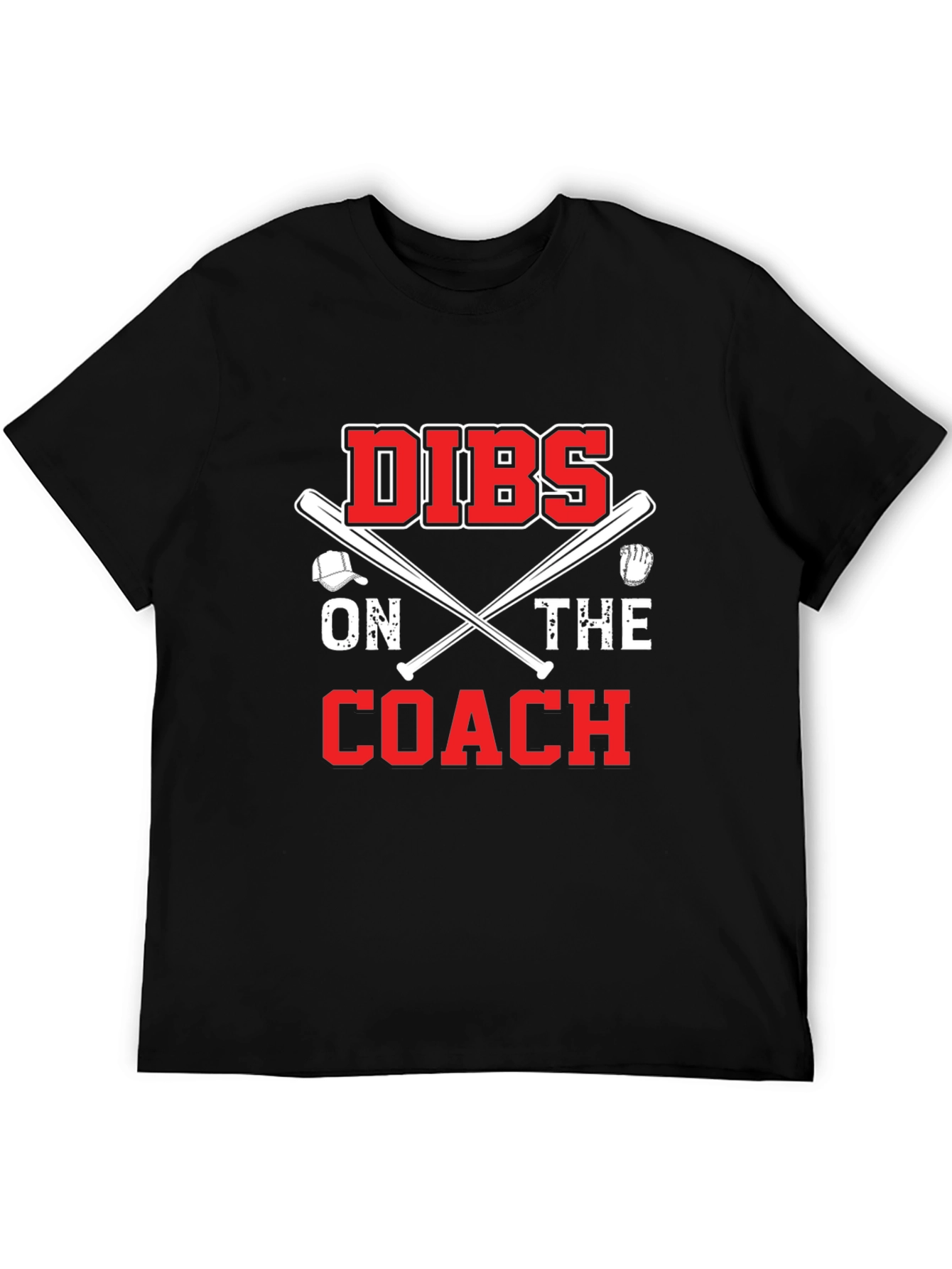 Dibs on the Coach T-Shirt - Baseball Tee