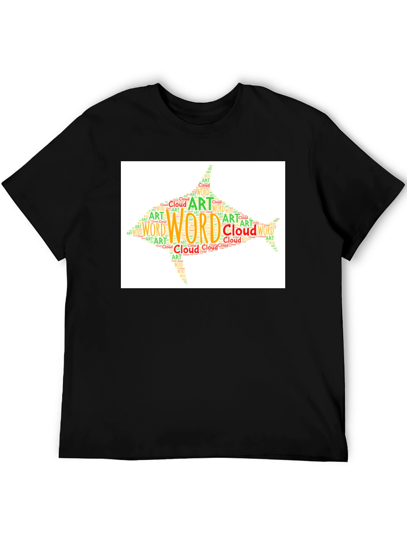 Word Art Cloud T-Shirt - Unique Graphic Tee