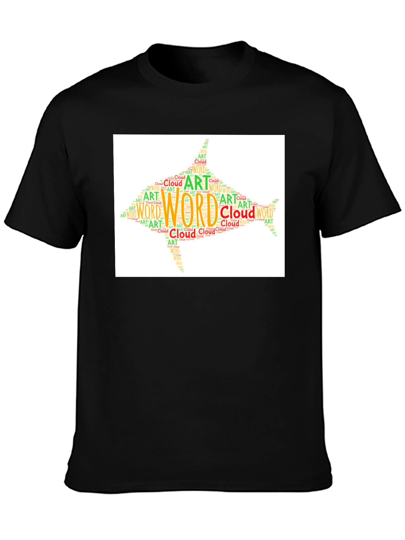 Word Art Cloud T-Shirt - Unique Graphic Tee