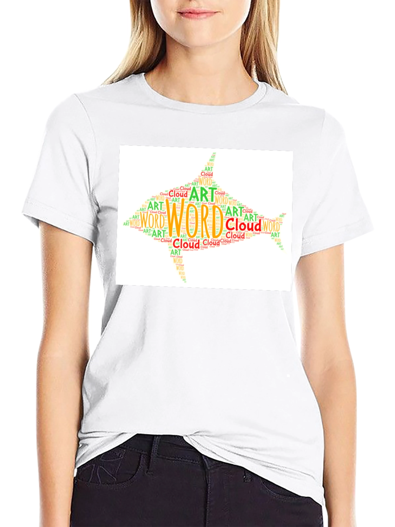 Word Art Cloud T-Shirt - Unique Graphic Tee