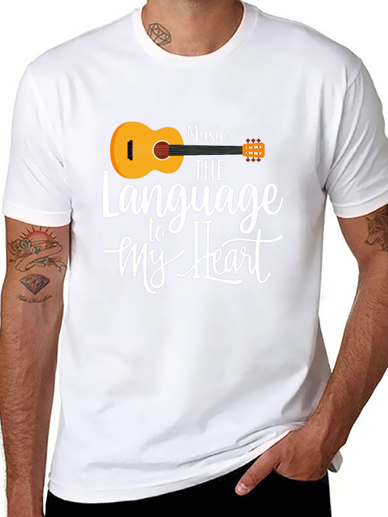 Music is the Language of My Heart T-Shirt