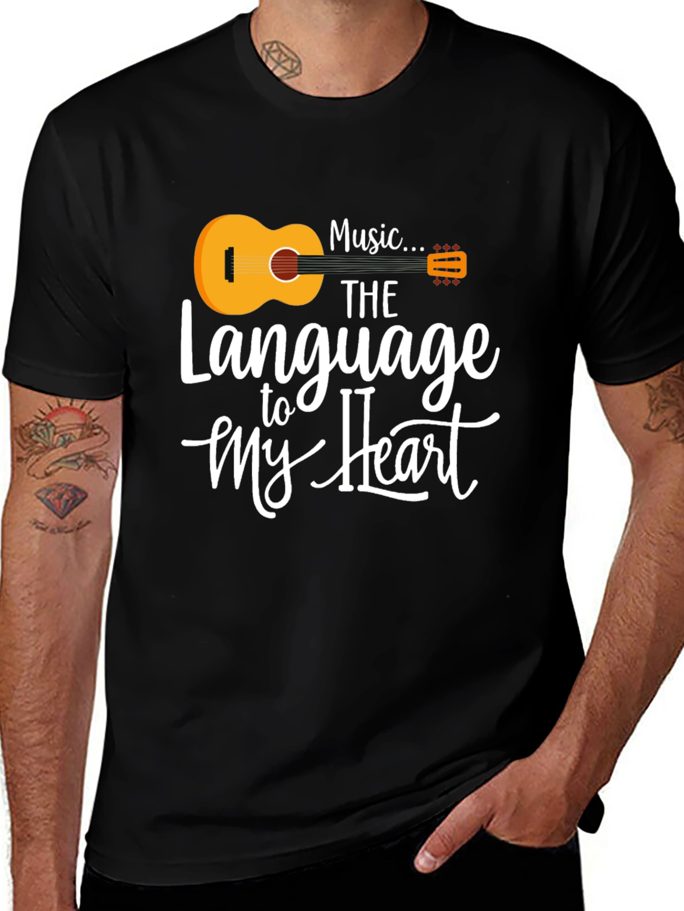 Music is the Language of My Heart T-Shirt
