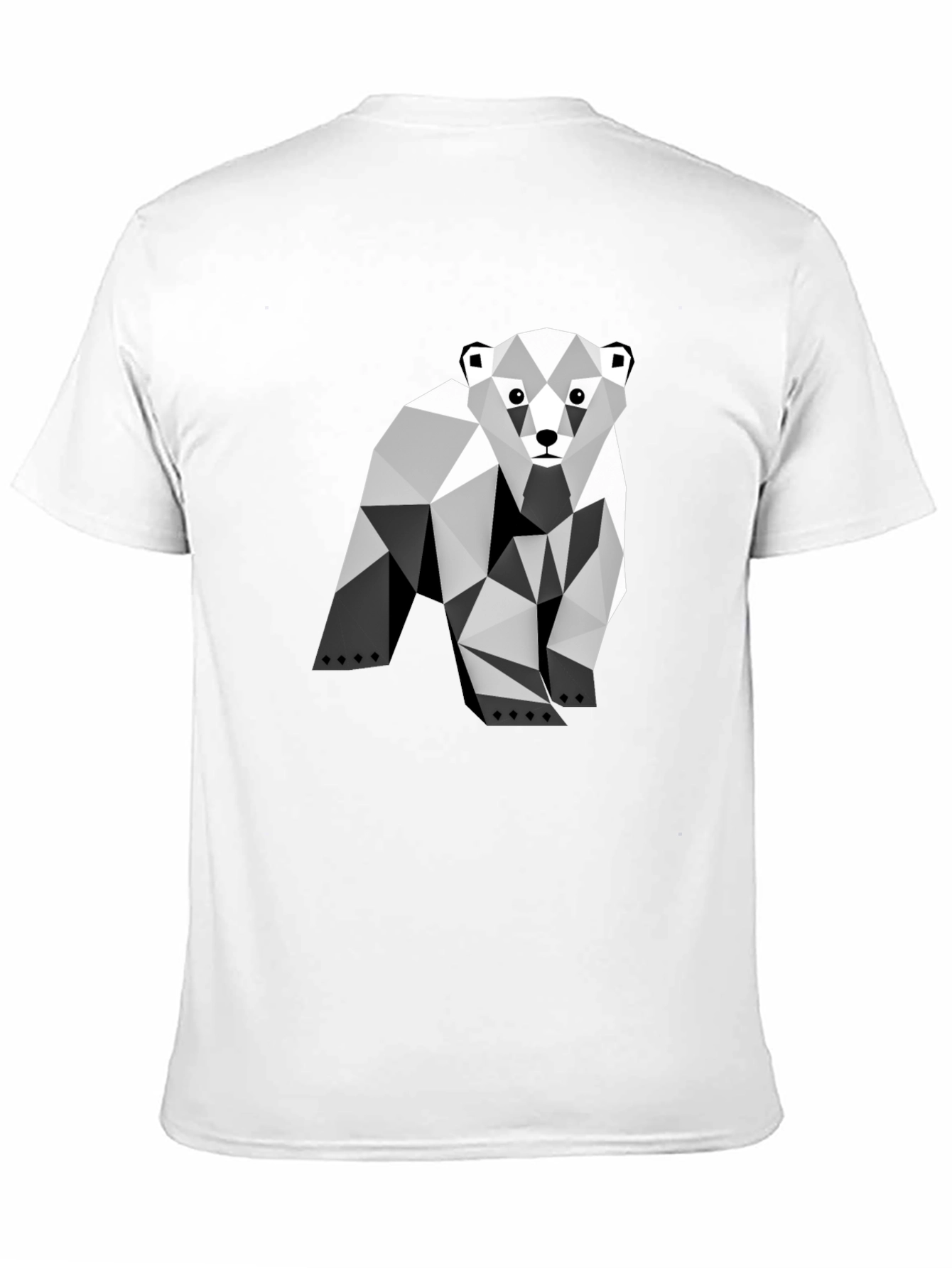 Geometric Bear Graphic Tee