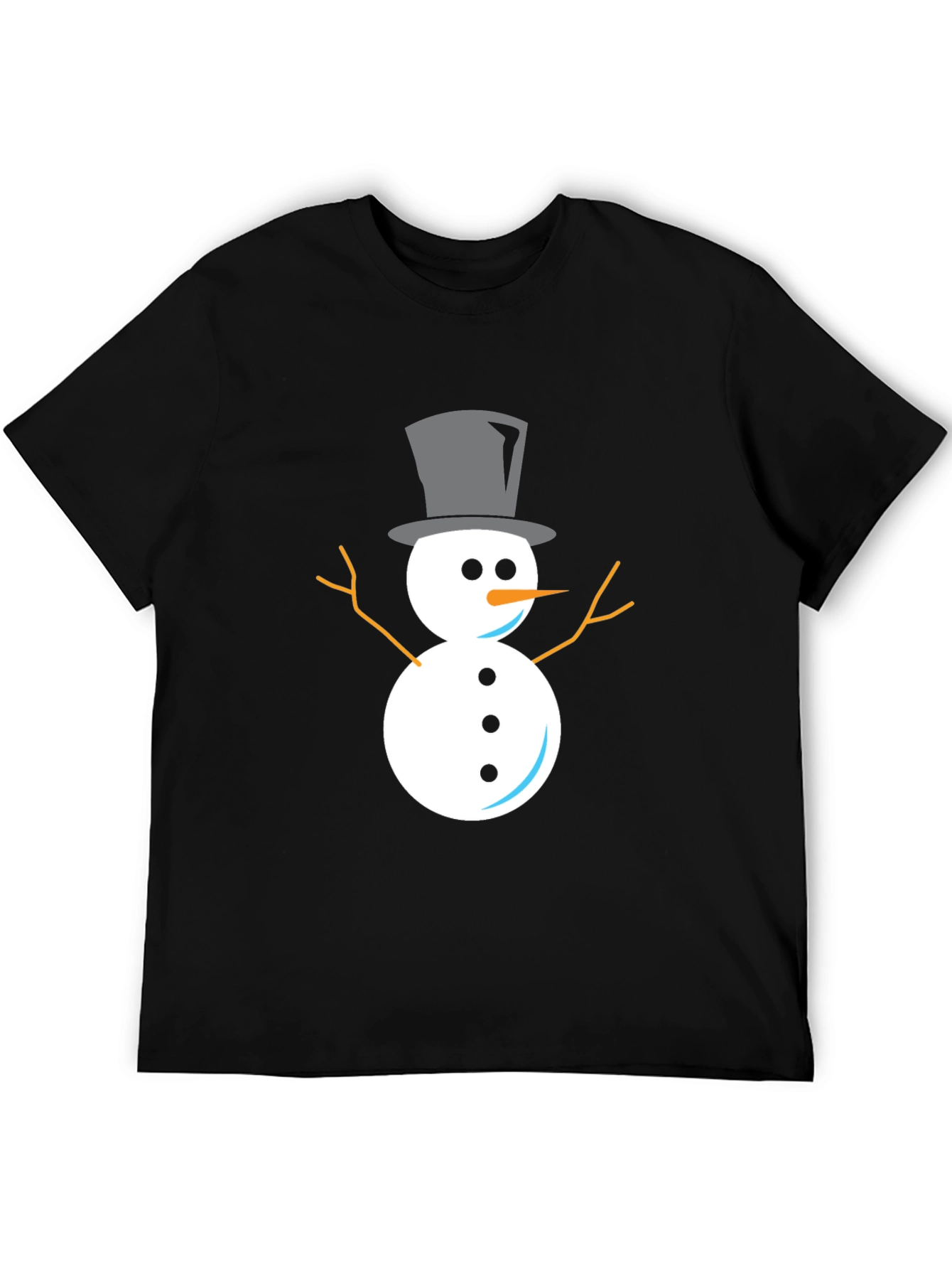 Snowman Graphic Tee - Classic Holiday Style