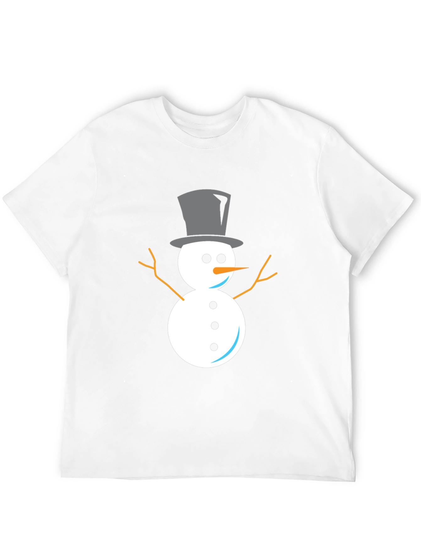 Snowman Graphic Tee - Classic Holiday Style
