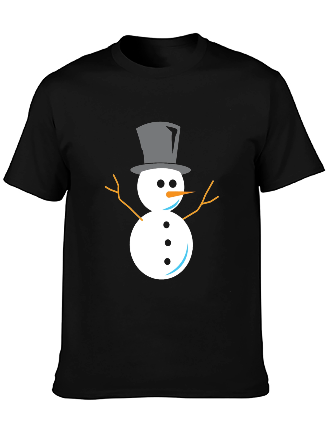Snowman Graphic Tee - Classic Holiday Style