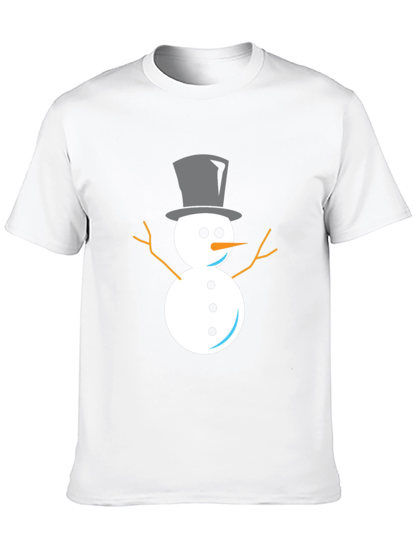 Snowman Graphic Tee - Classic Holiday Style