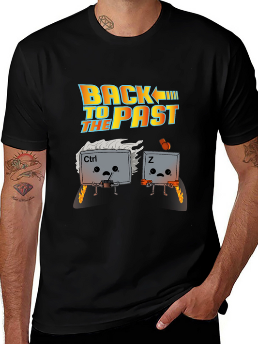 Back to the Past Ctrl+Z Graphic Tee