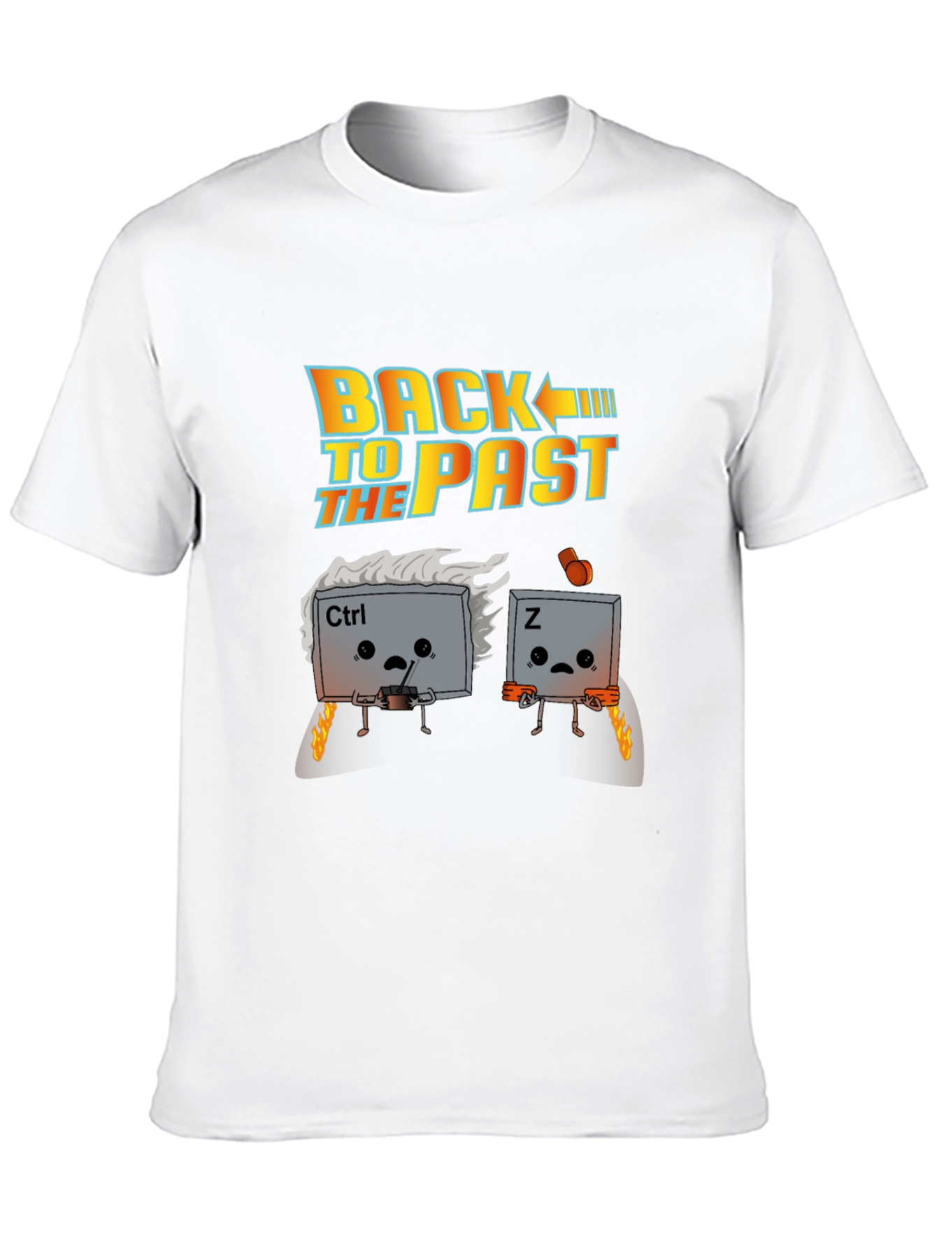 Back to the Past Ctrl+Z Graphic Tee