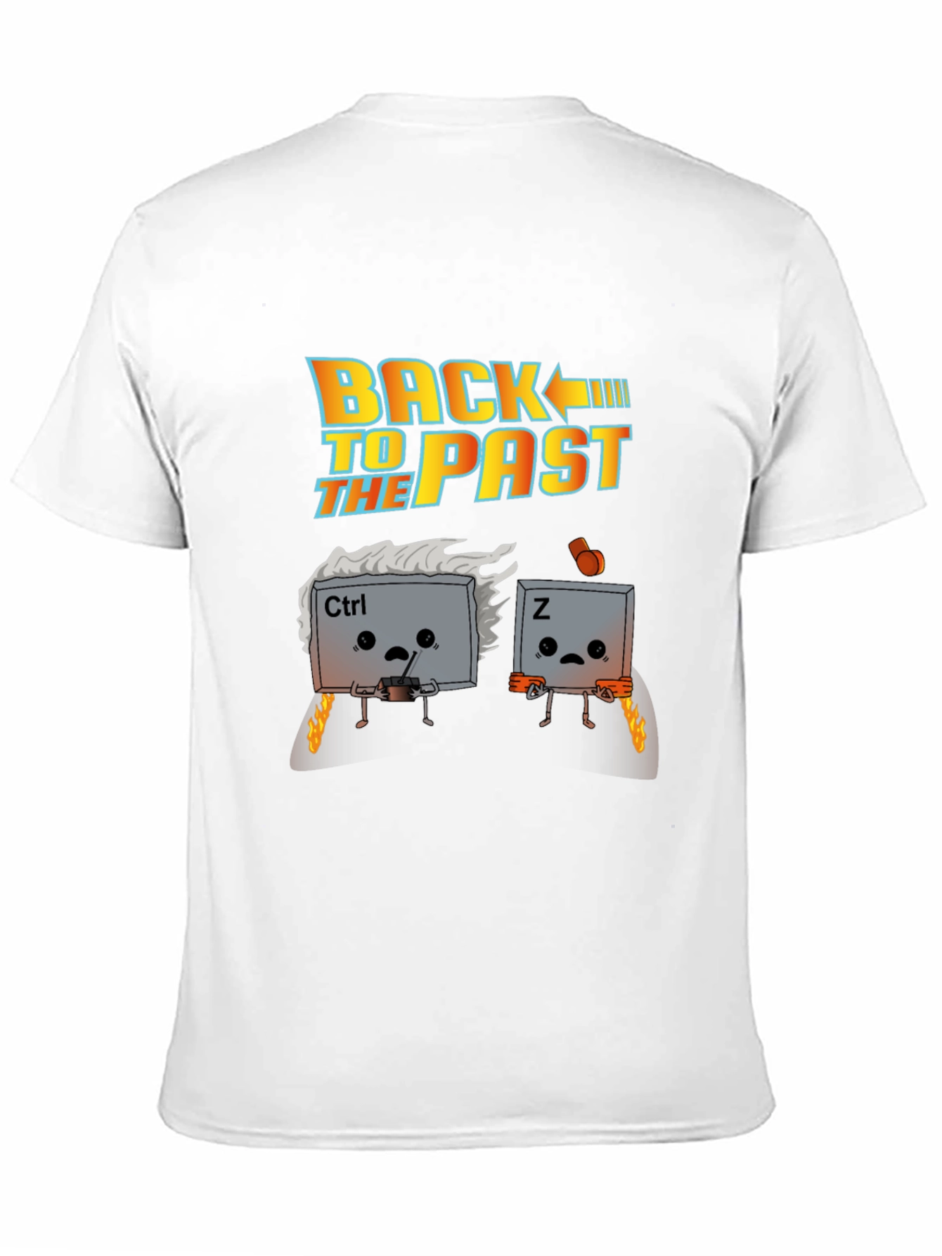 Back to the Past Ctrl+Z Graphic Tee