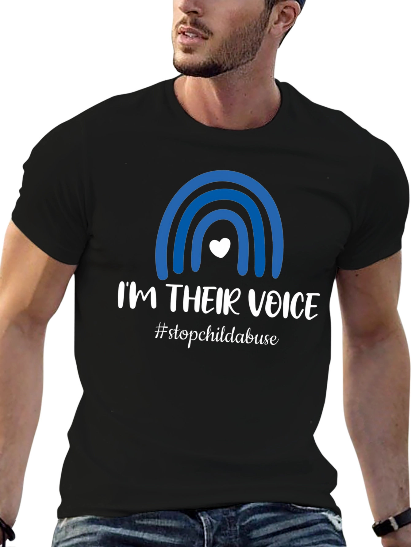 Im Their Voice Stop Child Abuse T-Shirt