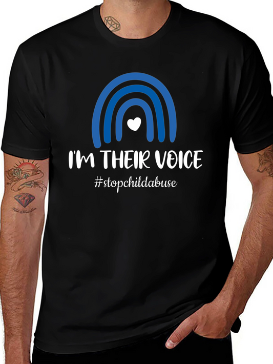 Im Their Voice Stop Child Abuse T-Shirt