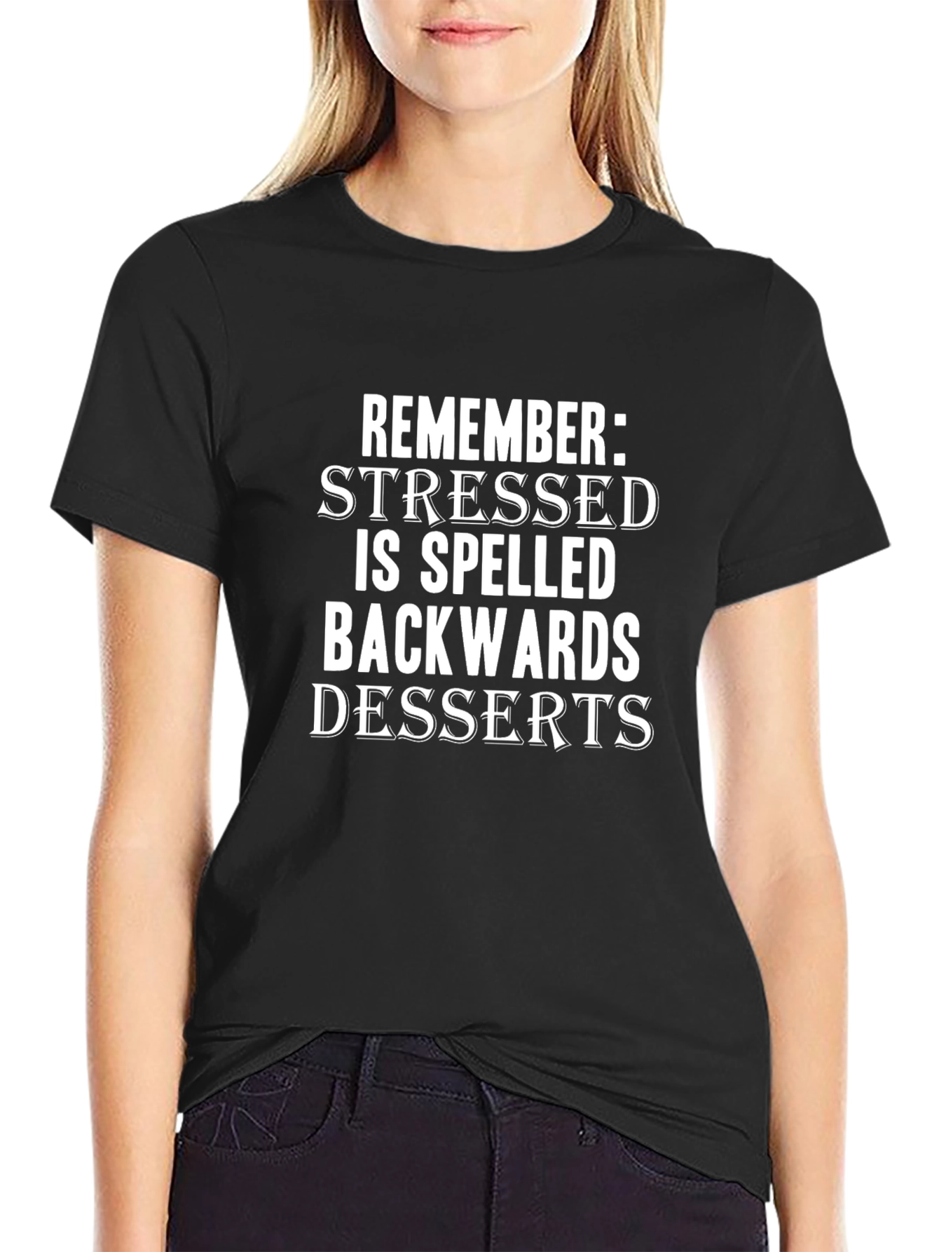 Stressed is Desserts T-Shirt